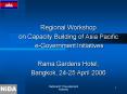 Regional Workshop PowerPoint PPT Presentation