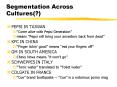 Segmentation Across Cultures PowerPoint PPT Presentation