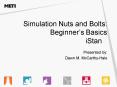 Simulation Nuts and Bolts: Beginners Basics iStan