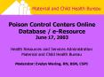 Poison Control Centers Online Database eResource June 17, 2003 PowerPoint PPT Presentation