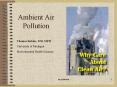 Ambient Air Pollution PowerPoint PPT Presentation