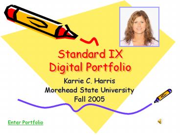 Standard IX Digital Portfolio