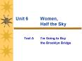 Unit 6Women, Half the Sky PowerPoint PPT Presentation