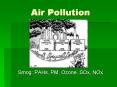 Air Pollution PowerPoint PPT Presentation