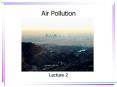 Air Pollution PowerPoint PPT Presentation