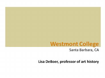 Westmont College