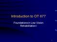Introduction to OT 677 PowerPoint PPT Presentation