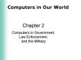 Computers in Government, Law Enforcement, and the Military PowerPoint PPT Presentation