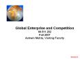Global Enterprise and Competition PowerPoint PPT Presentation