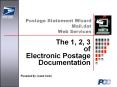Postage Statement Wizard Mail.dat Web Services PowerPoint PPT Presentation