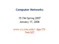 Computer Networks PowerPoint PPT Presentation