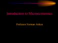 Introduction to Microeconomics PowerPoint PPT Presentation