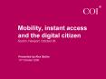 Mobility, instant access and the digital citizen PowerPoint PPT Presentation