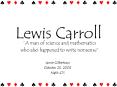 Lewis Carroll PowerPoint PPT Presentation