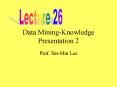 Data MiningKnowledge Presentation 2 PowerPoint PPT Presentation