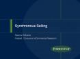 Synchronous Selling PowerPoint PPT Presentation