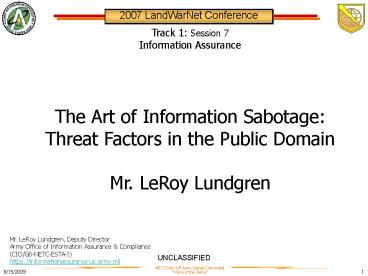 presentation player overlay