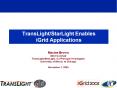 TransLightStarLight Enables iGrid Applications PowerPoint PPT Presentation