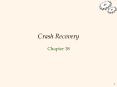 Crash Recovery PowerPoint PPT Presentation