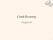Crash Recovery