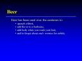Beer PowerPoint PPT Presentation