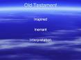 Old Testament PowerPoint PPT Presentation