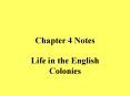 Chapter 4 Notes PowerPoint PPT Presentation