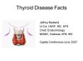 Thyroid Disease Facts PowerPoint PPT Presentation