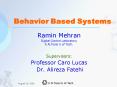Behavior Based Systems PowerPoint PPT Presentation