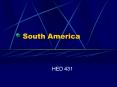 South America PowerPoint PPT Presentation