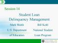 Student Loan Delinquency Management PowerPoint PPT Presentation
