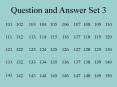 Question and Answer Set 3 PowerPoint PPT Presentation