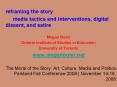 reframing the story PowerPoint PPT Presentation