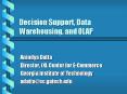 Decision Support, Data Warehousing, and OLAP PowerPoint PPT Presentation