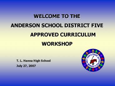 PPT – WELCOME TO THE PowerPoint presentation | free to view - id: 2d578 ...