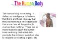 The human body is amazing. PowerPoint PPT Presentation