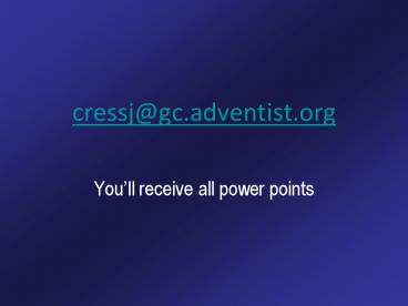 cressjgc.adventist.org