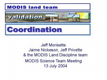 Jeff Morisette Jaime Nickeson, Jeff Privette