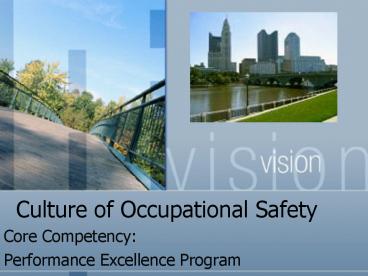 Culture of Occupational Safety