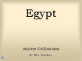Egypt PowerPoint PPT Presentation