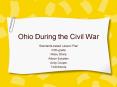 Ohio During the Civil War PowerPoint PPT Presentation
