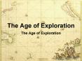 The Age of Exploration PowerPoint PPT Presentation