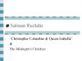 Salman Rushdie PowerPoint PPT Presentation