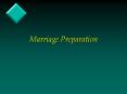 Marriage Preparation PowerPoint PPT Presentation