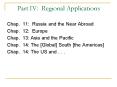 Part IV: Regional Applications PowerPoint PPT Presentation