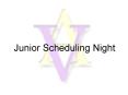 Junior Scheduling Night PowerPoint PPT Presentation