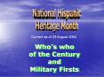 National Hispanic PowerPoint PPT Presentation