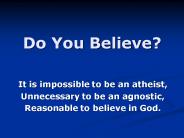 Do You Believe