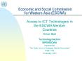 Economic and Social Commission for Western Asia ESCWA PowerPoint PPT Presentation