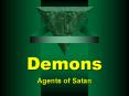 Demons PowerPoint PPT Presentation